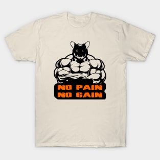 Gym No Pain No Gain T-Shirt